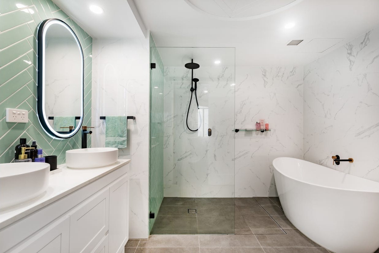 Manly Waterfront Apartment — Two Bathrooms renovation in Manly, Northern Beaches